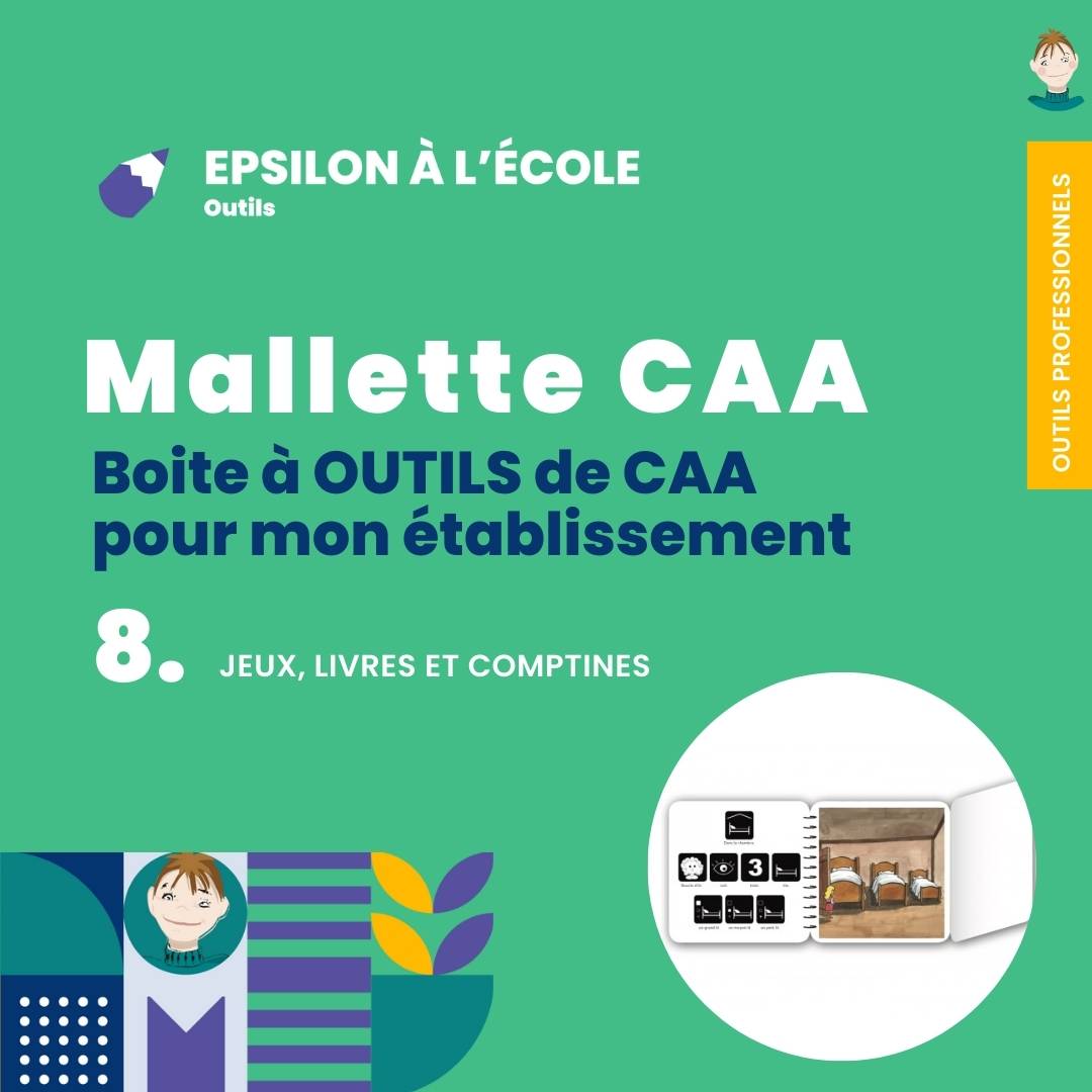 Mallette CAA_8 jeux, livres, comptines