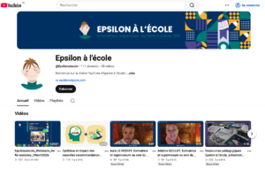 Chaine YouTube Epsilon